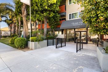 Property Entrance at White Oak Terrace Apartments, Encino, 91316